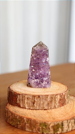 Ponta Geodo de Ametista - 8 a 10 cm