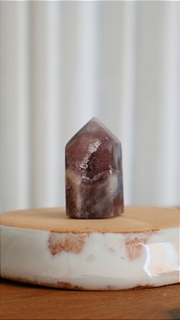 Ponta de Ametista Rosa - 4 a 4,5 cm