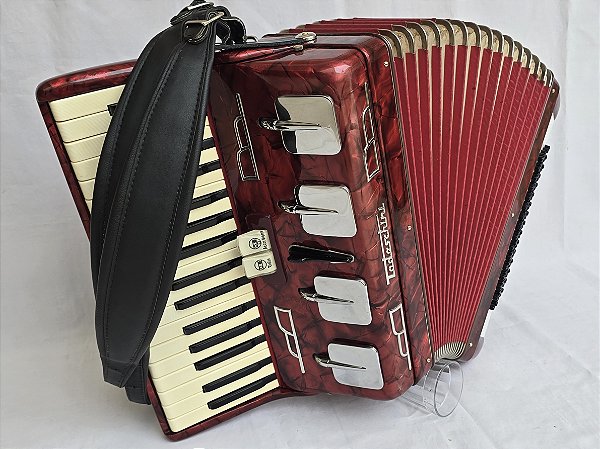 Acordeon 80 Baixos Todeschini Dente de Coelho
