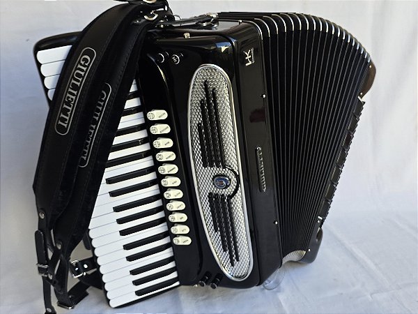 Acordeon 120 Baixos Marca D'oro/Giulietti Já Eletrificada