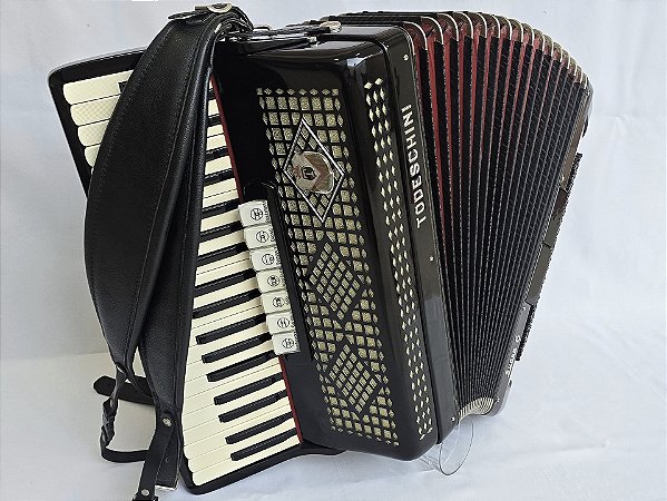 Acordeon 120 Baixos Todeschini Super 6 Impecável