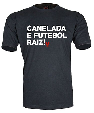 Camiseta Canelada é Futebol Raiz