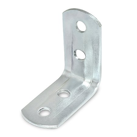 Cantoneira 4 Furos 17x32x32 - Toderke