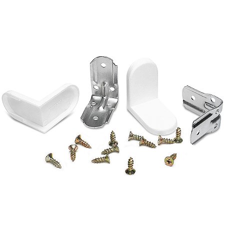 Kit C/2 Cantoneira 6 Furos 23x40x40 - Toderke