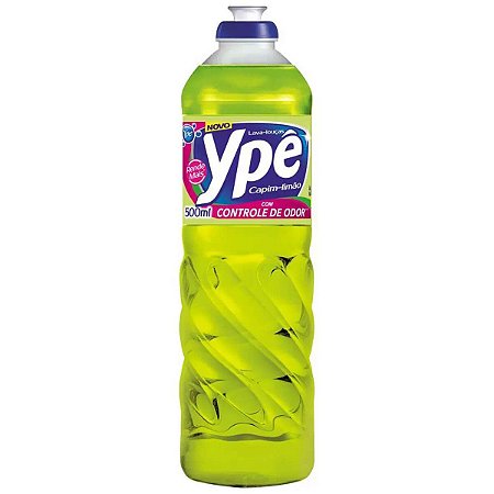 DETERGENTE LIQUIDO 500ML CAPIM LIMAO YPE