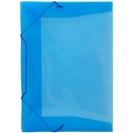 PASTA PLASTICA C/ELASTICO S/L OF AZUL ACP