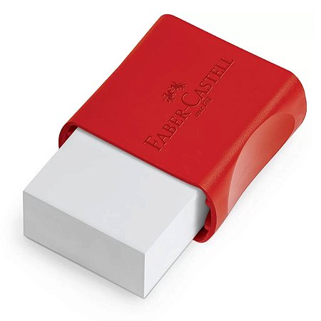 Borracha  Branca C/Capa Tk-Plast Pequena  Faber Castell