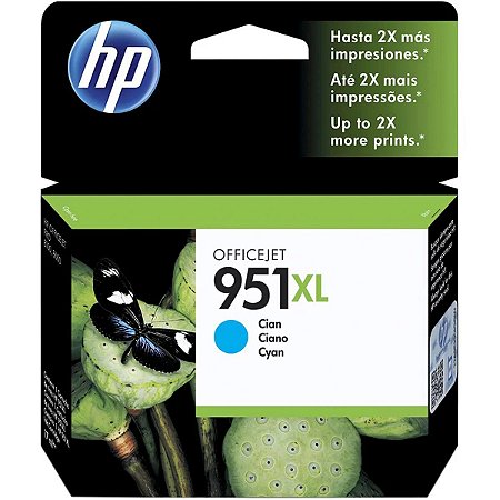 Cartucho 951Xl Ciano Original Cn046Ab Hp