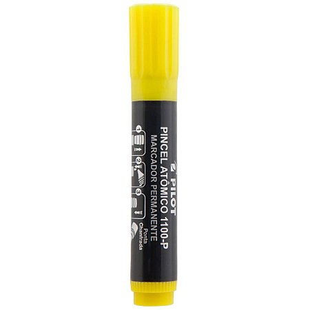MARCADOR PERMANENTE AMARELO 1100 PILOT