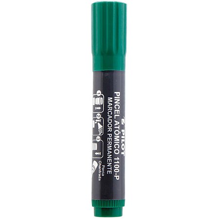 Marcador Permanente Verde 1100 Pilot