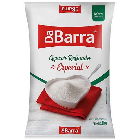 ACUCAR REFINADO BARRA 1KG