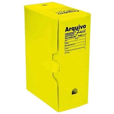 Arquivo Morto Polionda Amarelo Polibras
