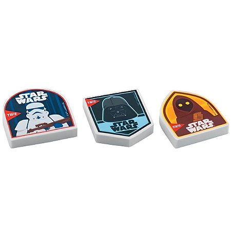 BORRACHA BRANCA SUMMIT TOP STAR WARS TRIS