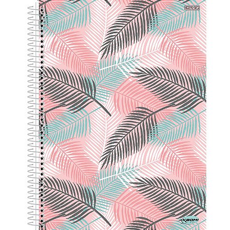 CADERNO 1/4 CD FEMININO 140X200 96FLS BOM D+