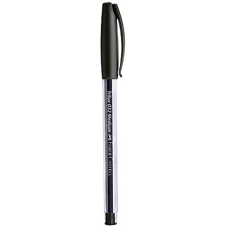 Caneta Esferografica 1.0Mm Preta Trilux Faber Castell
