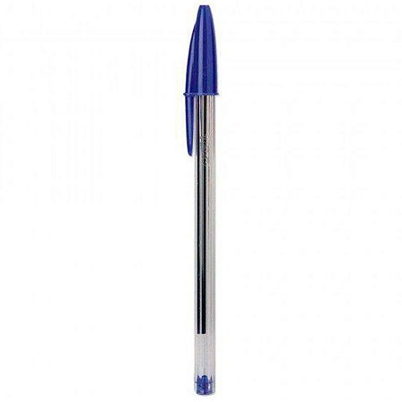 Caneta Esferografica 1.0Mm Azul Bic Cristal
