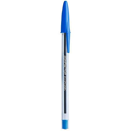 Caneta Esferografica 1.0Mm Azul Economic Compactor