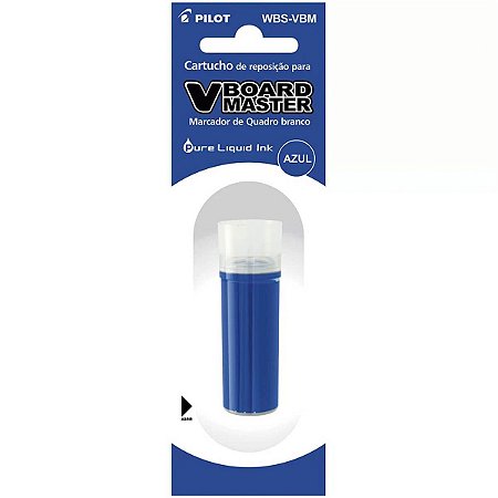 Refil Marcador P/Quadro Branco Wbs Vbm Azul Pilot