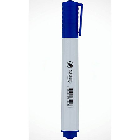 Marcador P/Quadro Branco Azul Brw