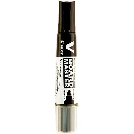 Marcador P/Quadro Branco Recarregavel Preto Wbma Pilot