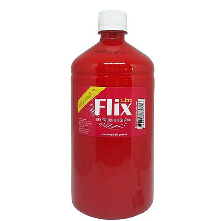 Reabastecedor P/Pincel Quadro Branco Vermelha 1000Ml Flix