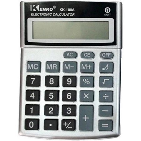 CALCULADORA MESA 8 DIGITOS KK-100A KENKO