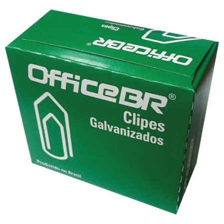 Clips Galvanizado 8/0 Caixa Grande C/175 Un Golden Kraft