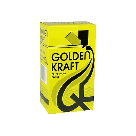 Clips Galvanizado 2 Caixa Grande C/880Un Golden Kraft