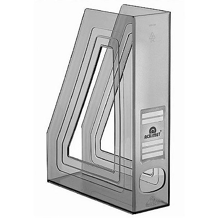 Porta Revista Acrilico Fume 276 Acrimet