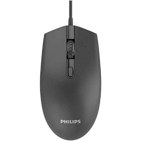 MOUSE COM FIO USB PRETO M204 PHILIPS