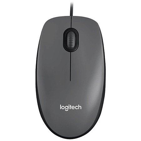 Mouse Com Fio Usb Preto M90 Logitech