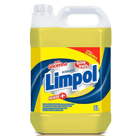 DETERGENTE LIQUIDO 5L NEUTRO LIMPOL