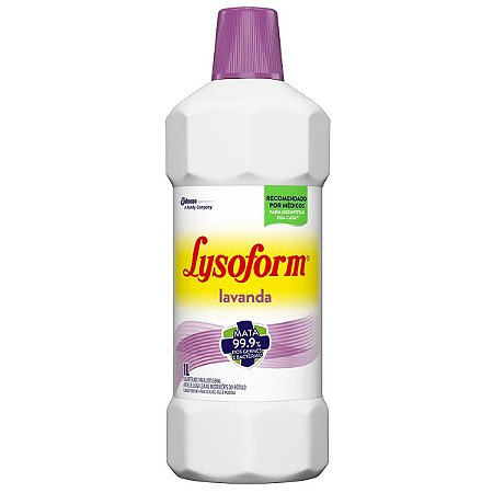 Desinfetante Lysoform 1Lt Lavanda