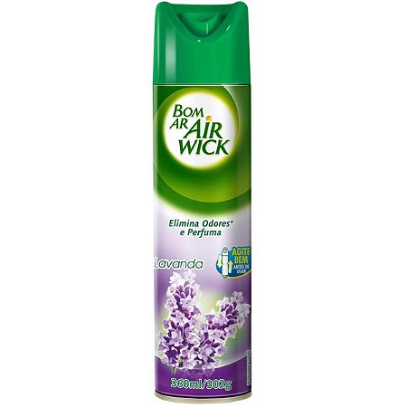 Purificador Aerossol Lavanda 360Ml Bom Ar