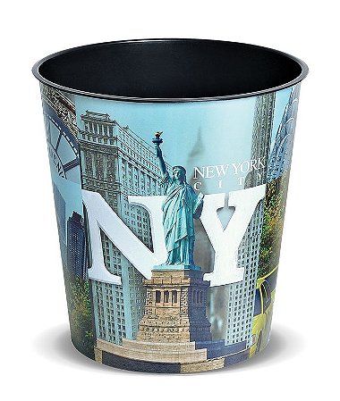 LIXEIRA PLASTICA 10L NEW YORK ARQPLAST