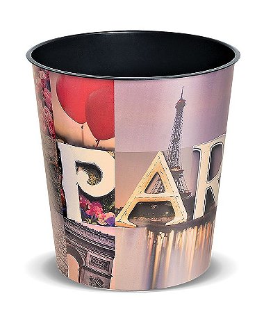 LIXEIRA PLASTICA 10 LITROS PARIS ARQPLAST