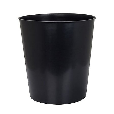 LIXEIRA PLASTICA 10L PRETA ARQPLAST