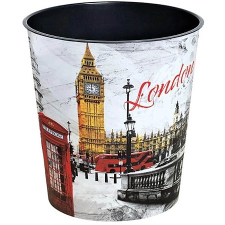 LIXEIRA PLASTICA 10L LONDON ARQPLAST