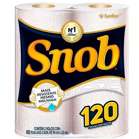 PAPEL TOALHA COZINHA  C/2 SNOB