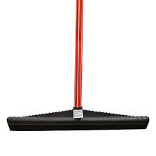 RODO PUXA SECA PLASTICO 40CM PRETO C/CABO DSR