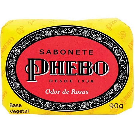 SABONETE ODOR DE ROSAS 90G PHEBO