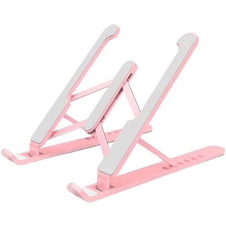 SUPORTE PARA NOTEBOOK ROSA