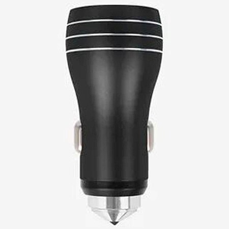 Fonte Carregador Automotivo 3.6A Turbo 2 Usb + Cabo Max