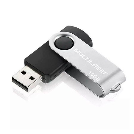 Pen Drive 16Gb Usb 2.0 Twist Multilaser