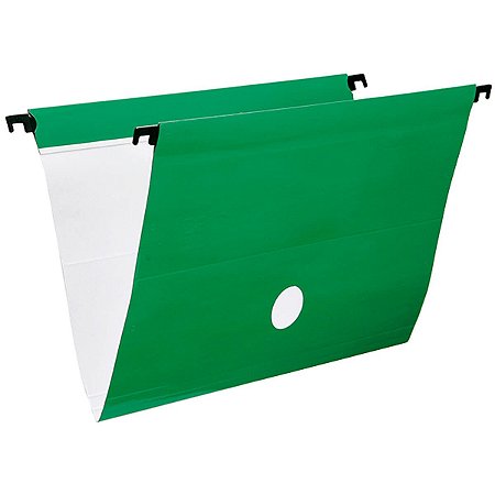 Pasta Suspensa Delloplus Plastificada C/ Grampo Verde 0099 Dello