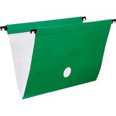 PASTA SUSPENSA VERDE VARETA PLASTICA C/10 GOLDEN KRAFT