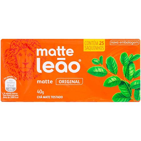 CHA MATTE 40g C/25 LEAO