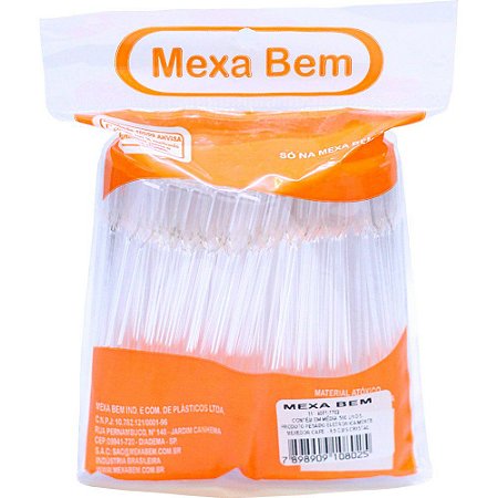 Palheta Plastica P/Cafe 9,5cm C/500 Mexa Bem