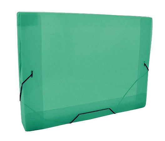 Pasta Aba Elastica 30mm P.P Oficio Verde