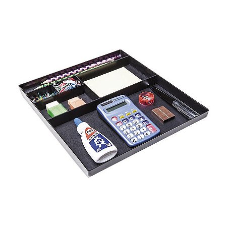 ORGANIZADOR P/GAVETA PRETO 3004 DELLO